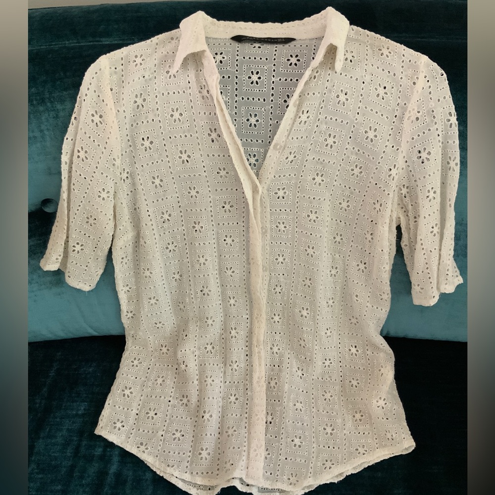Zara button down shirt